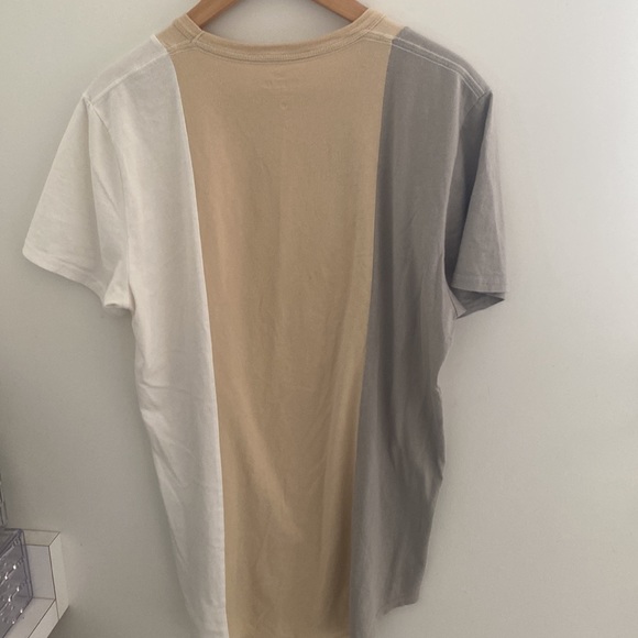 Hollister curved hem tee, three color tones short sleeve shirt 109% cotton - Picture 7 of 7